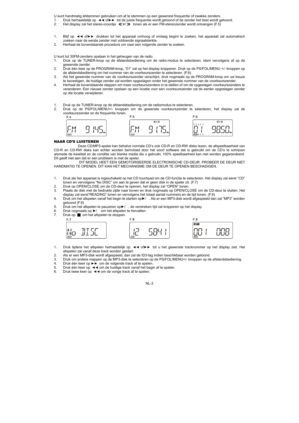 Lenco MCi-210 User Manual | Page 20 / 40