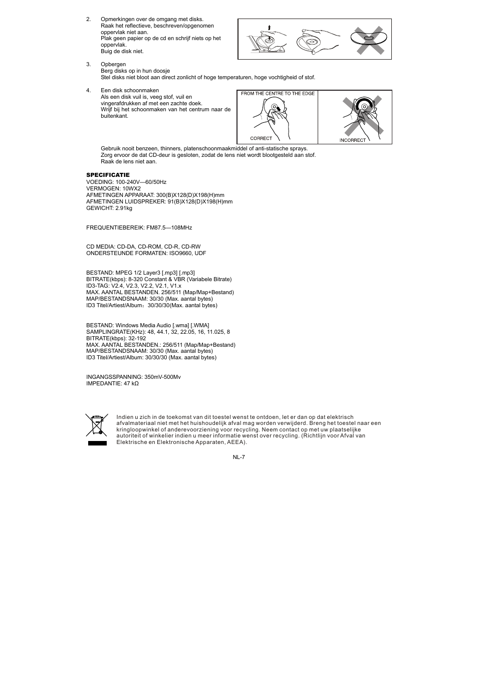 Lenco MCi-210 User Manual | Page 24 / 40