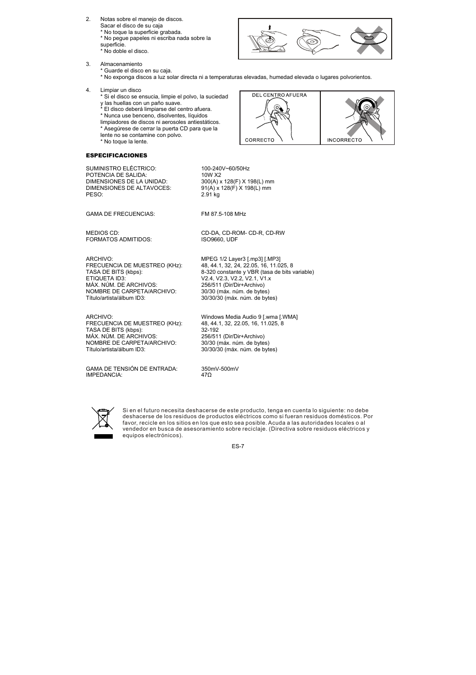 Lenco MCi-210 User Manual | Page 40 / 40