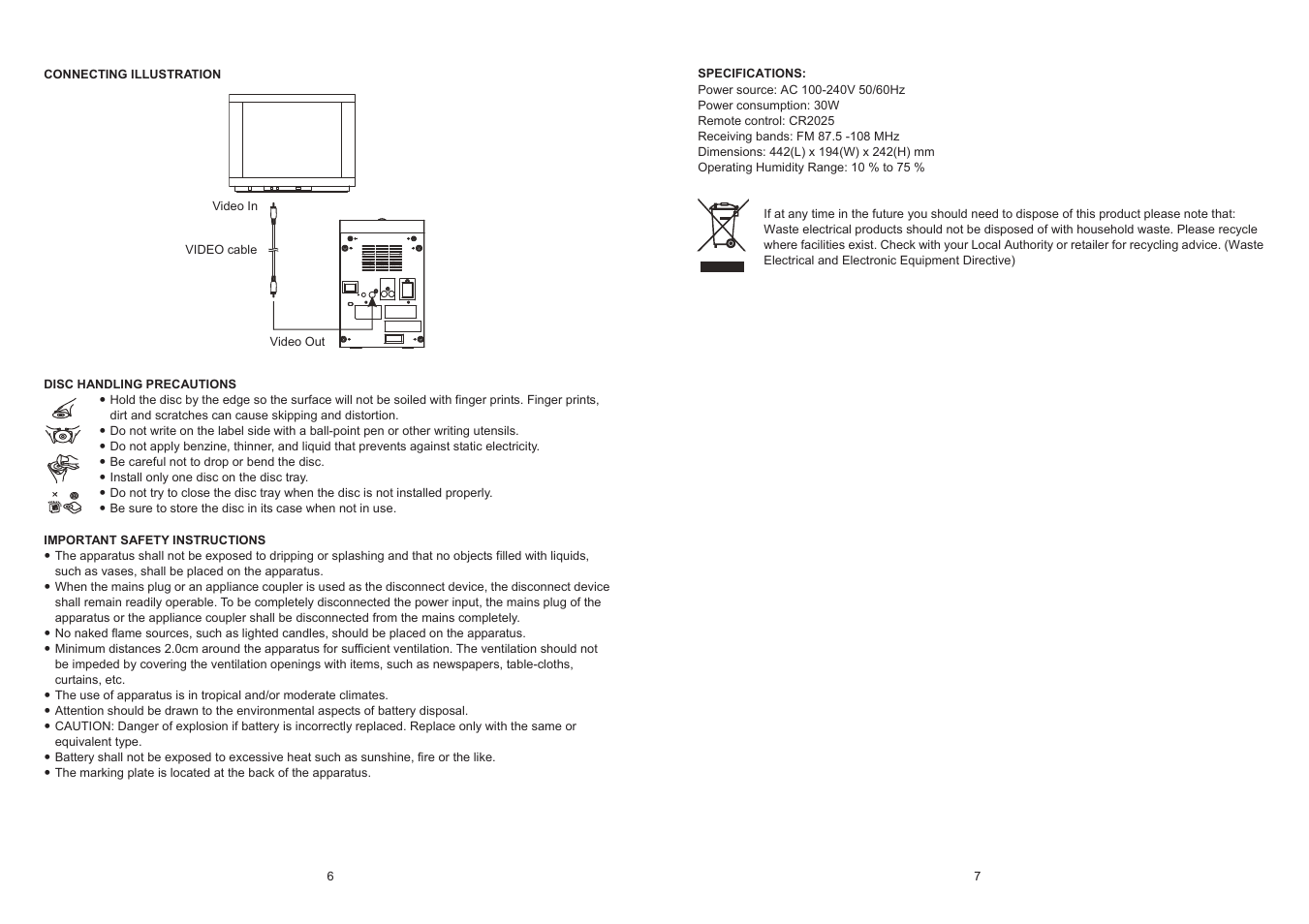 Lenco MCi-215 User Manual | Page 4 / 4