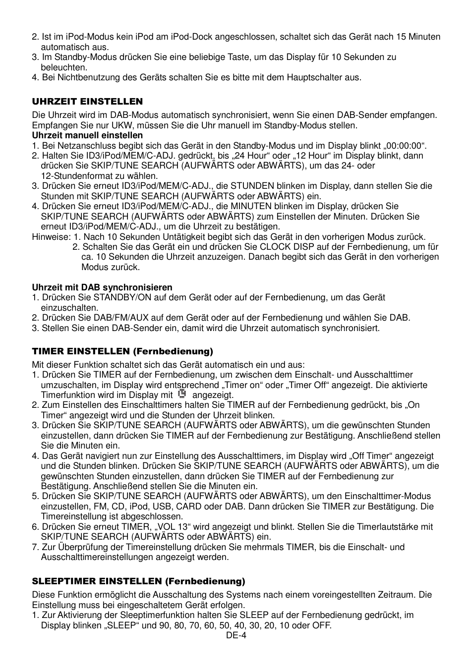 Lenco MCi-220 User Manual | Page 14 / 60