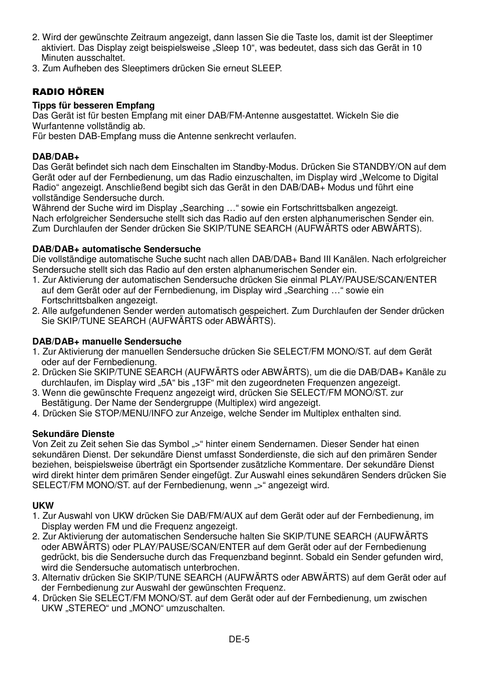 Lenco MCi-220 User Manual | Page 15 / 60