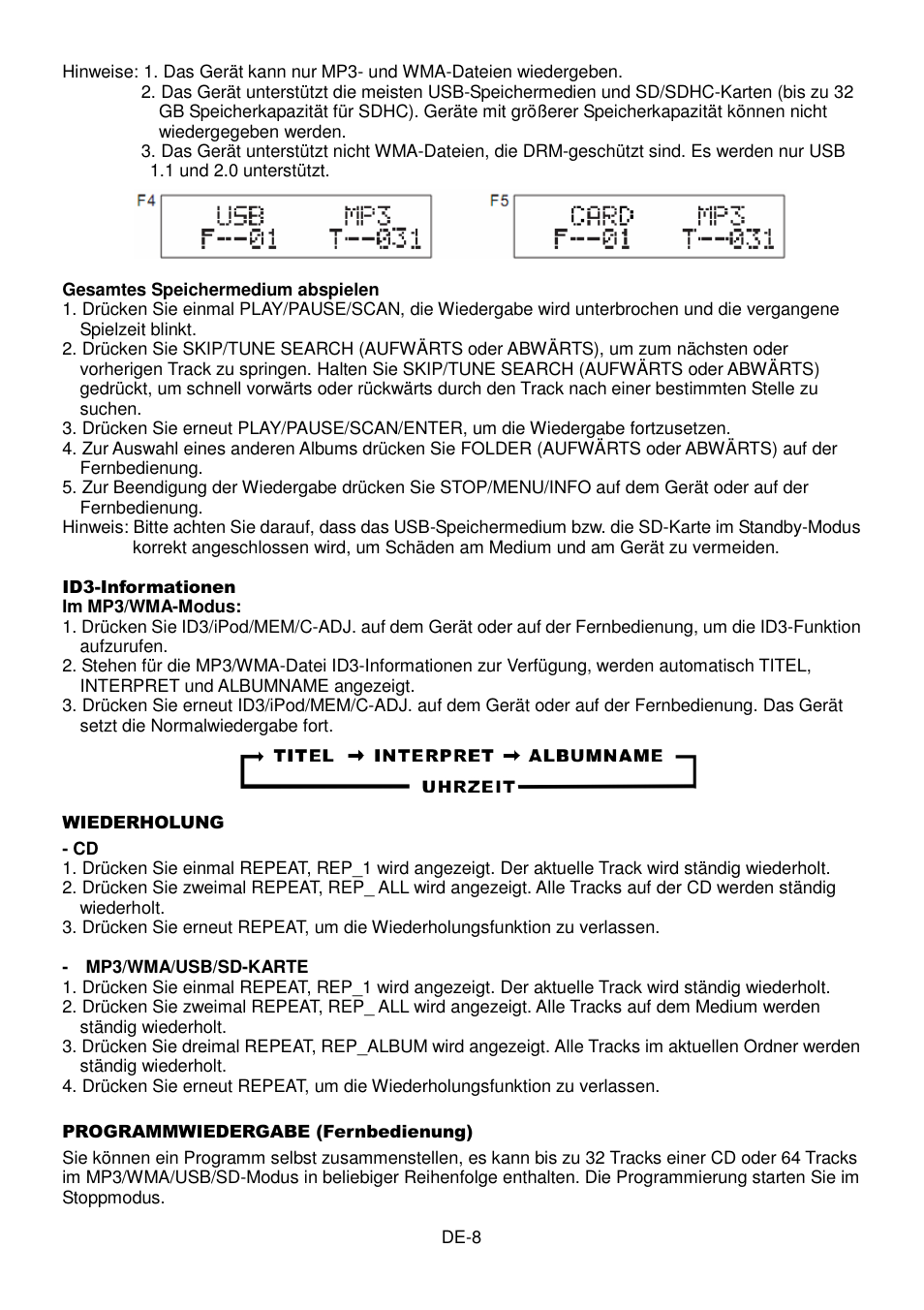 Lenco MCi-220 User Manual | Page 18 / 60