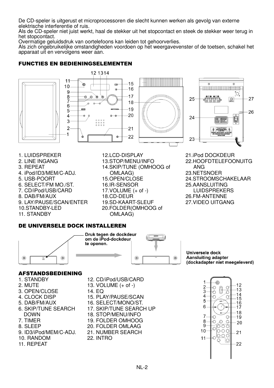 Lenco MCi-220 User Manual | Page 24 / 60