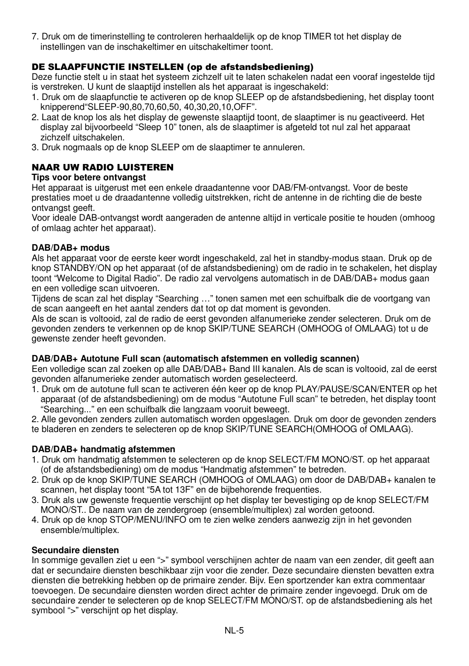 Lenco MCi-220 User Manual | Page 27 / 60