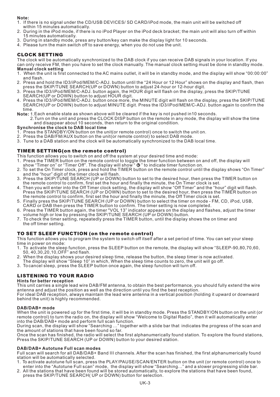 頁面 4 | Lenco MCi-220 User Manual | Page 4 / 60