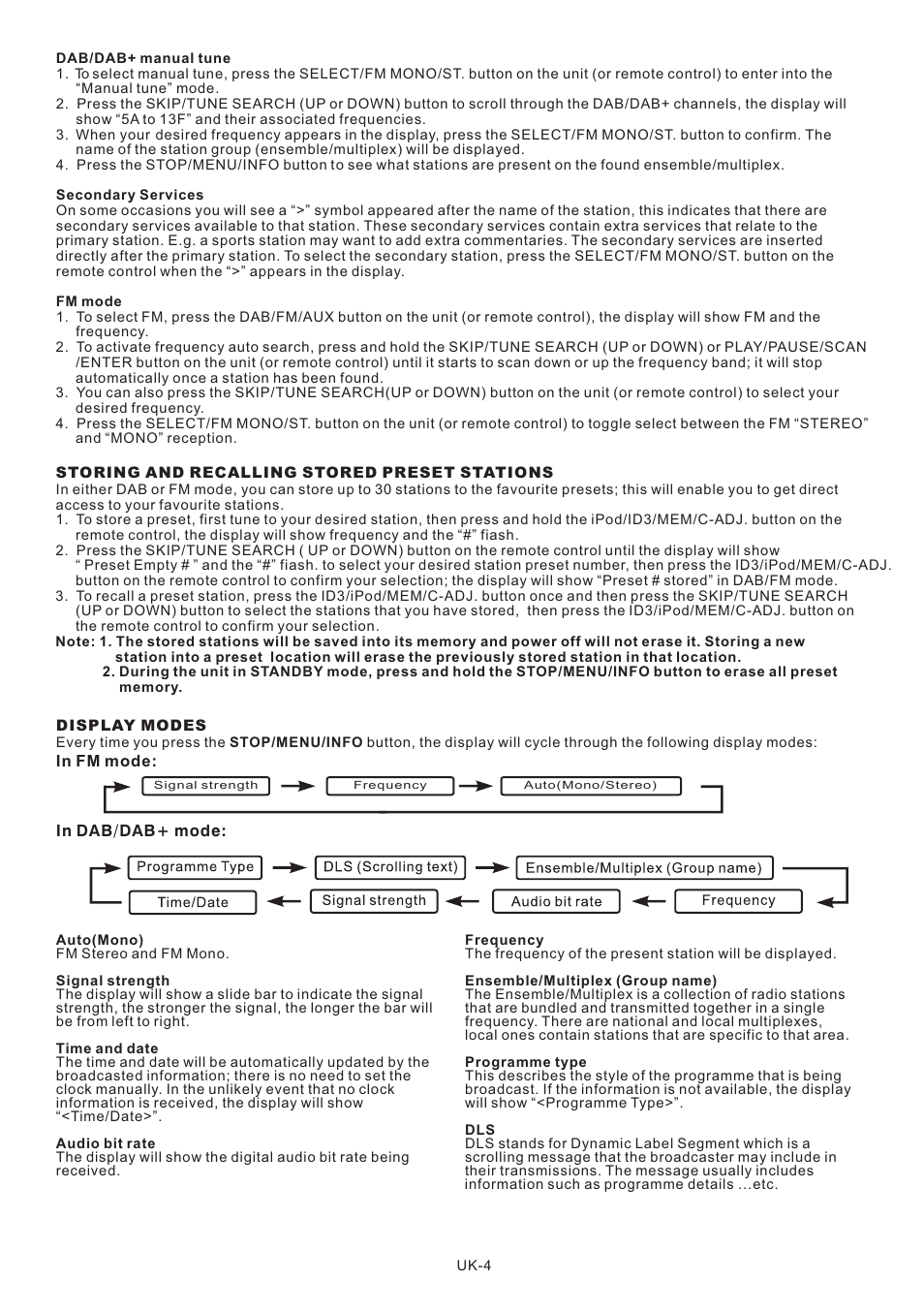 頁面 5 | Lenco MCi-220 User Manual | Page 5 / 60