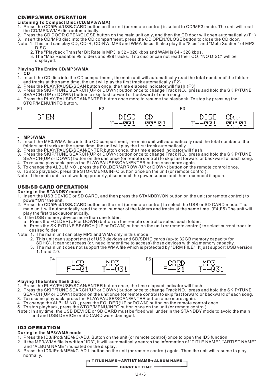 頁面 6 | Lenco MCi-220 User Manual | Page 6 / 60
