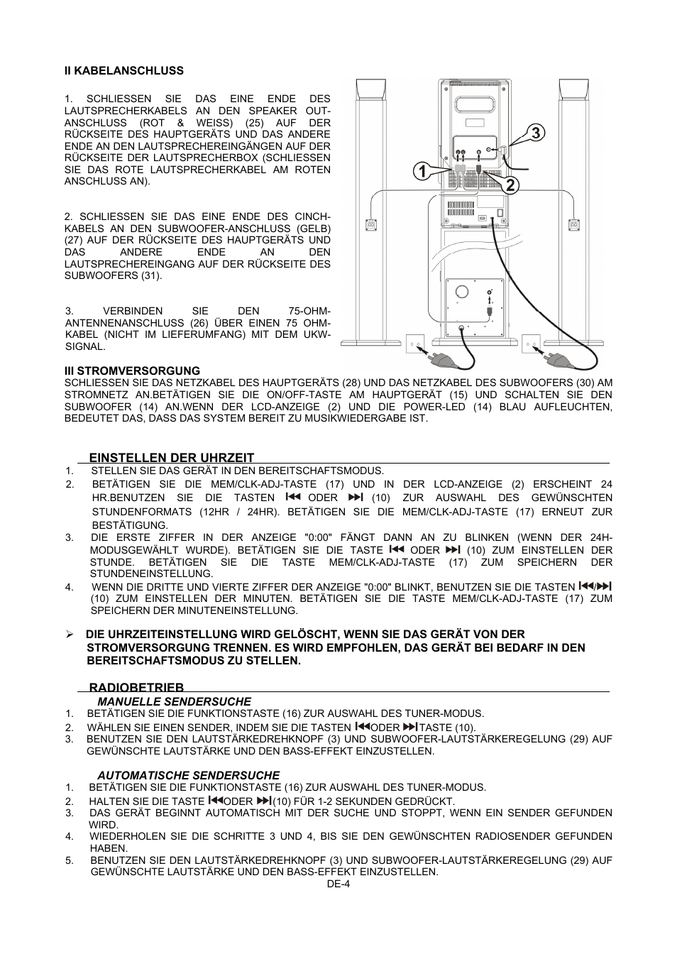 Lenco MCI-400 User Manual | Page 15 / 59