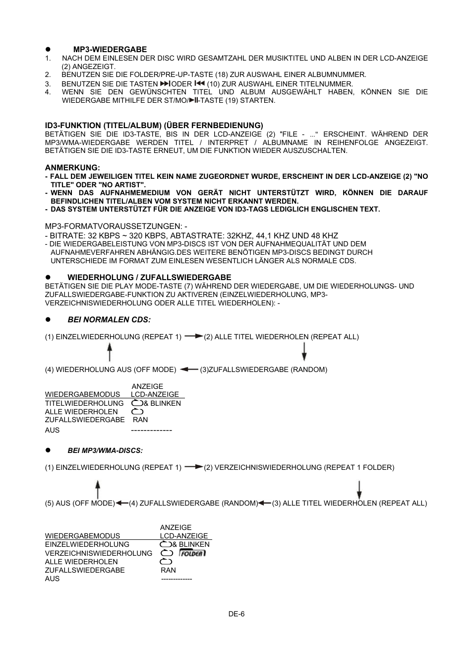 Lenco MCI-400 User Manual | Page 17 / 59