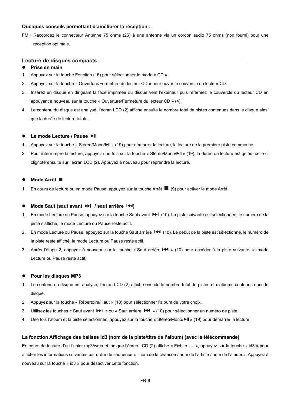 Lenco MCI-400 User Manual | Page 40 / 59