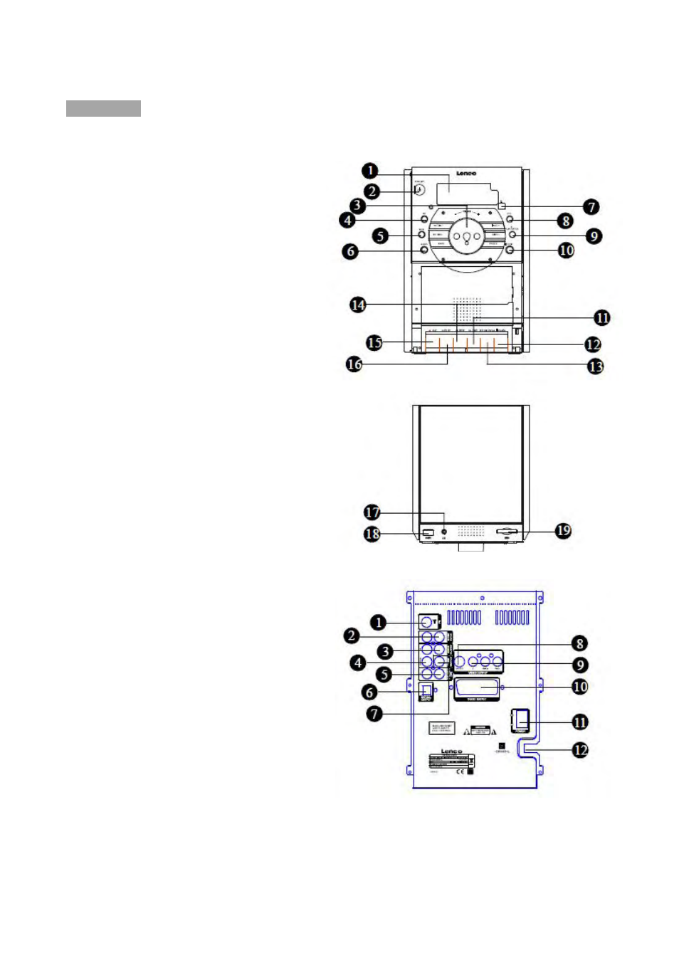 Lenco MDV-15 User Manual | Page 4 / 24