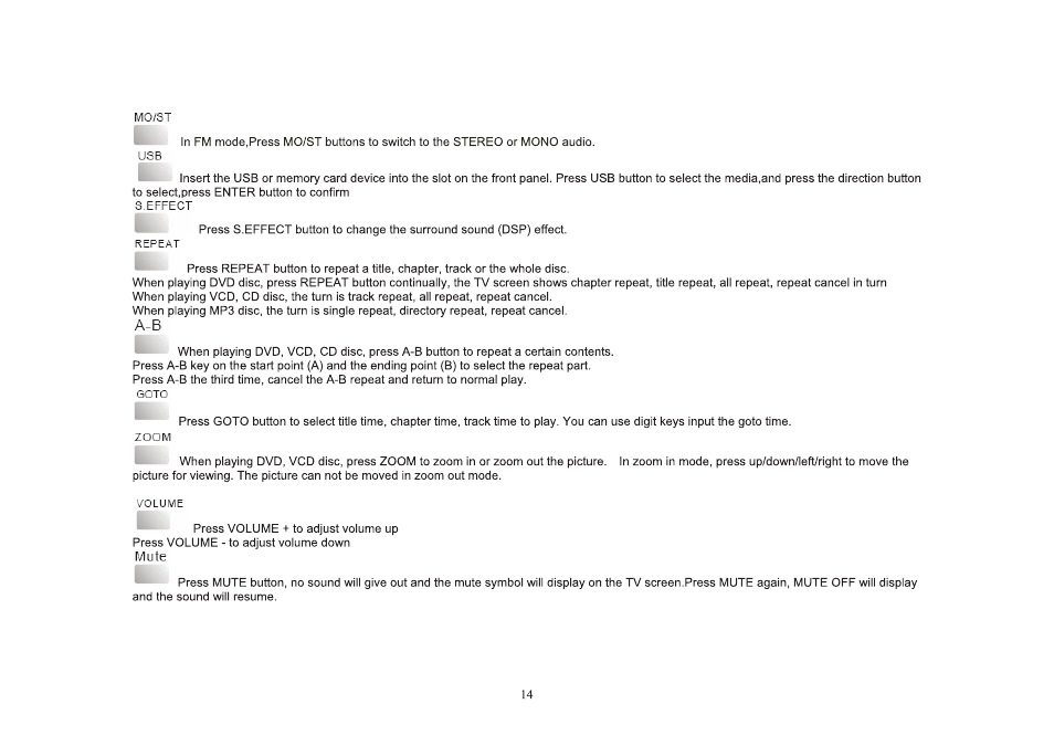页 14 | Lenco MDV-2 User Manual | Page 14 / 17