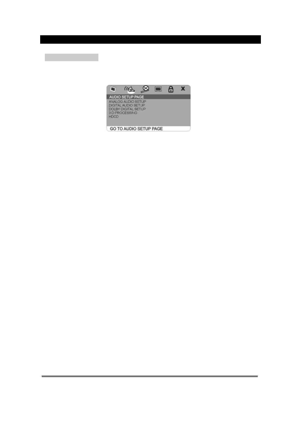 Dvd menu setup | Lenco MDV-24 User Manual | Page 19 / 24