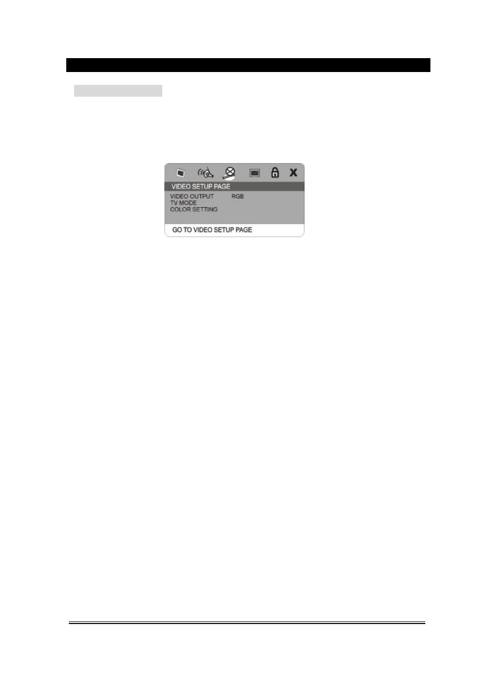 Dvd menu setup | Lenco MDV-24 User Manual | Page 20 / 24
