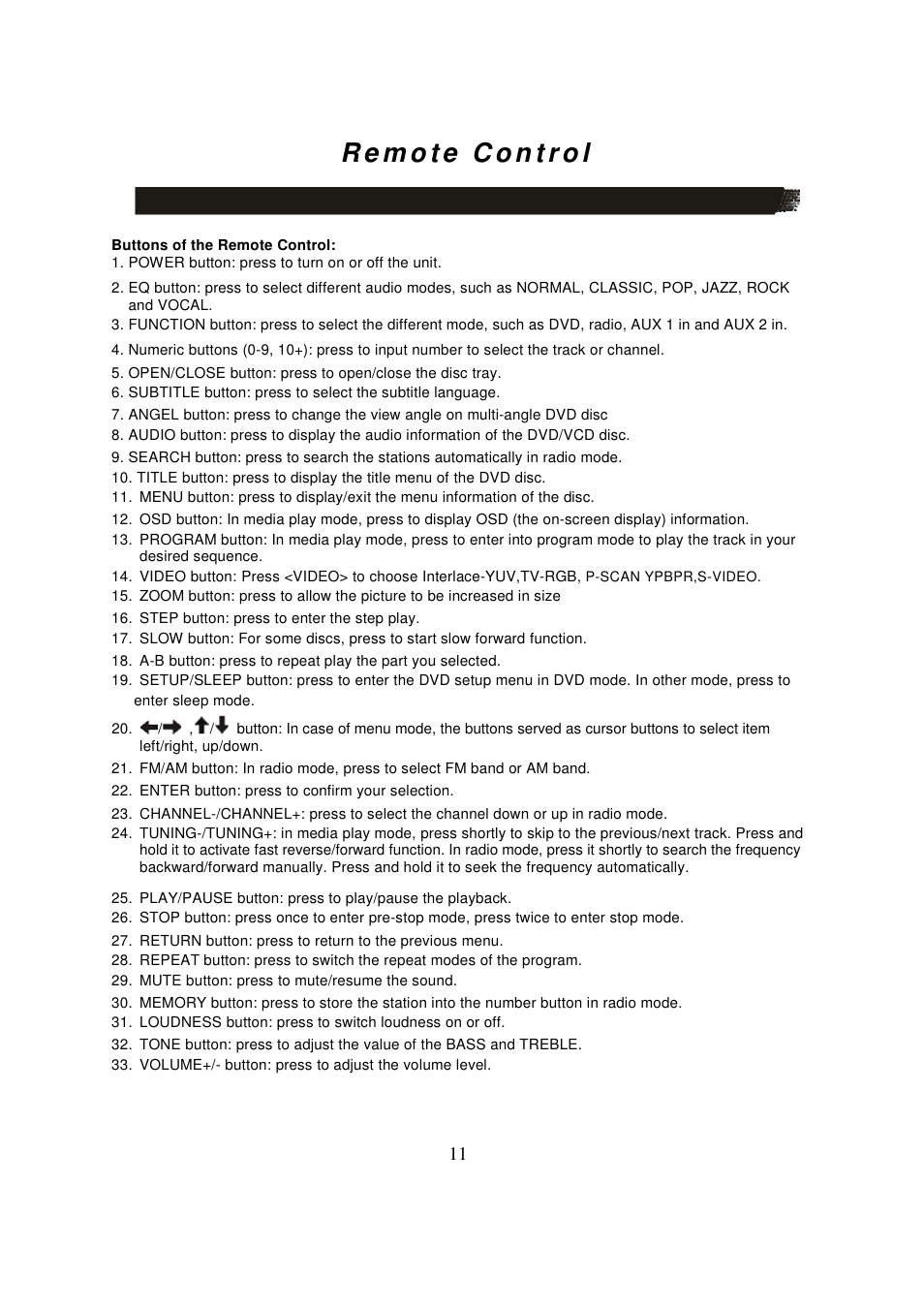Lenco MDV-8 User Manual | Page 13 / 27