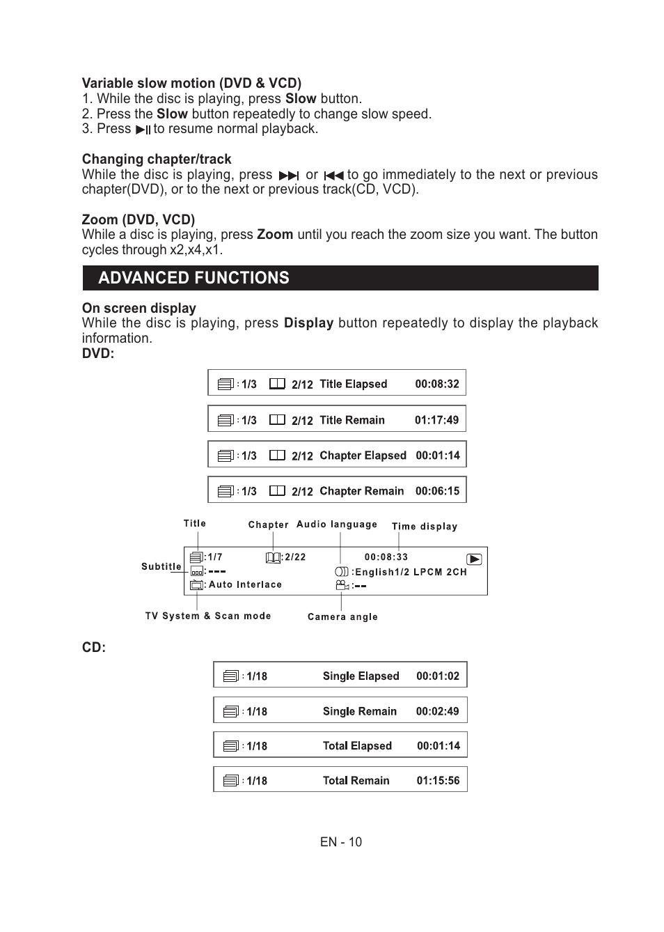 Lenco MES-204 User Manual | Page 11 / 24