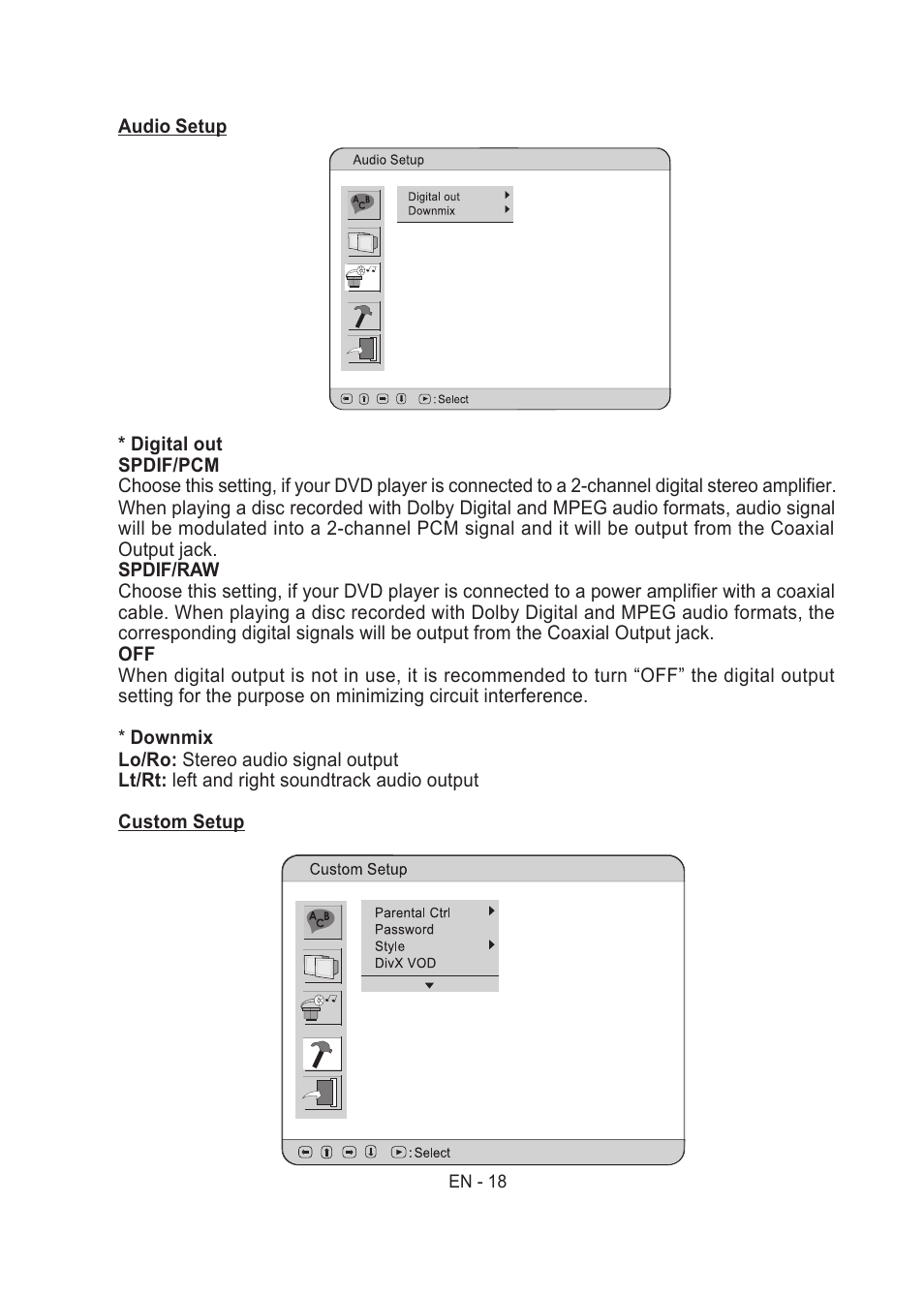 Lenco MES-204 User Manual | Page 19 / 24