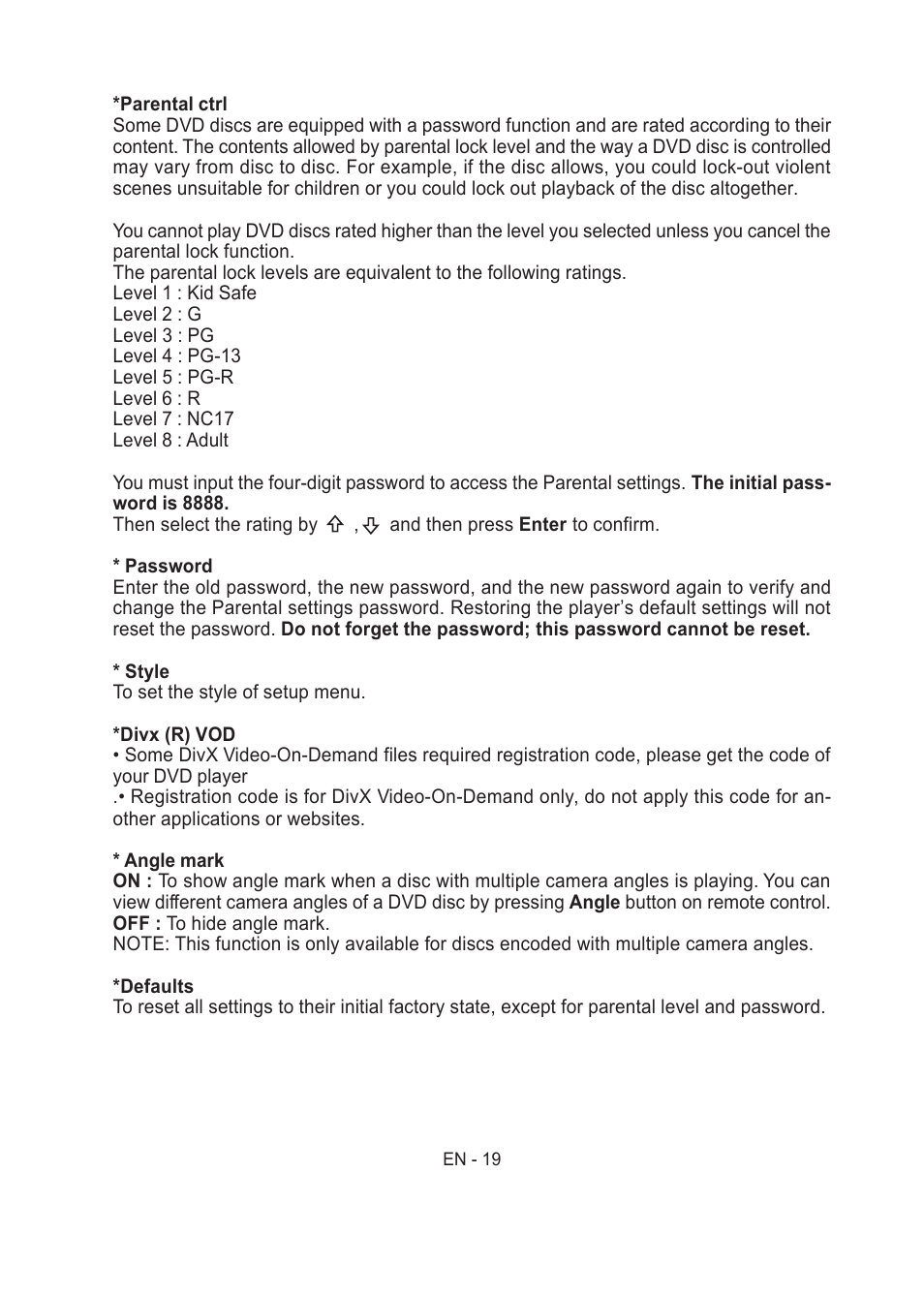 Lenco MES-204 User Manual | Page 20 / 24