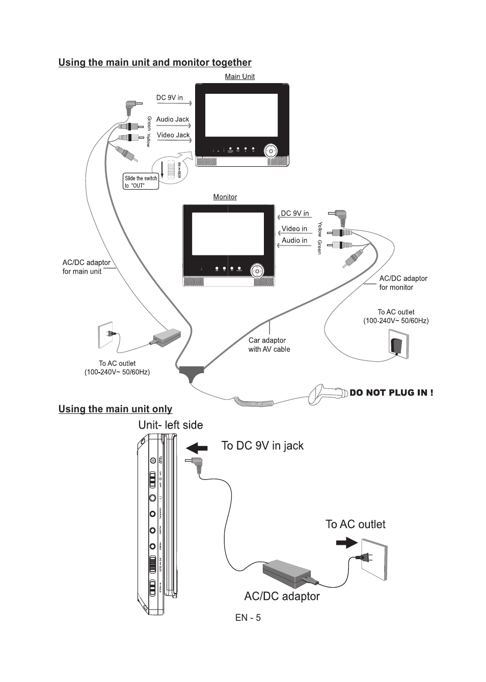Lenco MES-204 User Manual | Page 6 / 24