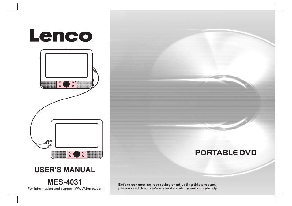Lenco MES-4031 User Manual | 55 pages