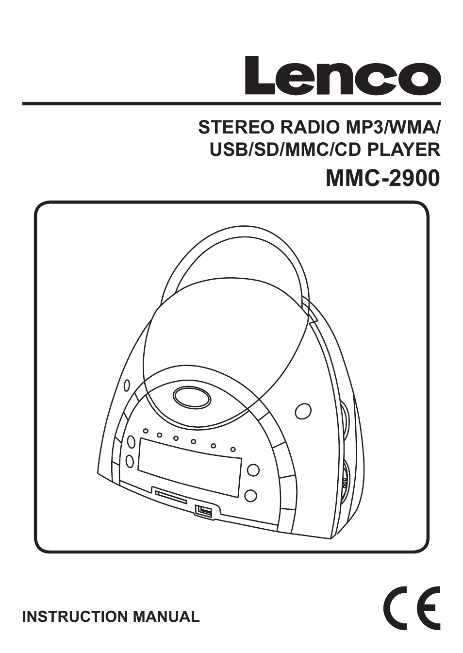 Lenco MMC-2900 User Manual | 8 pages