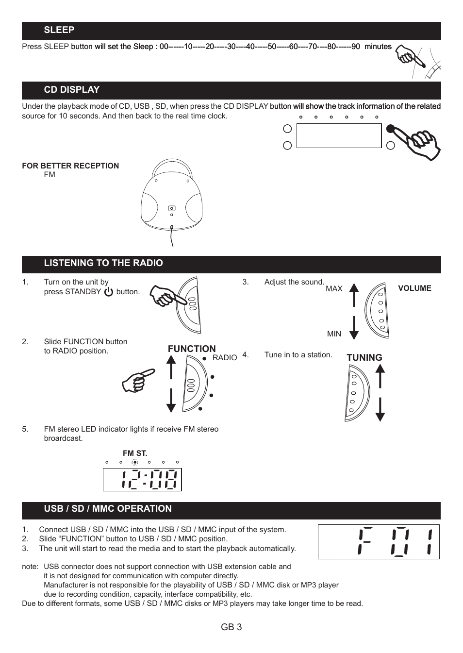 Lenco MMC-2900 User Manual | Page 5 / 8