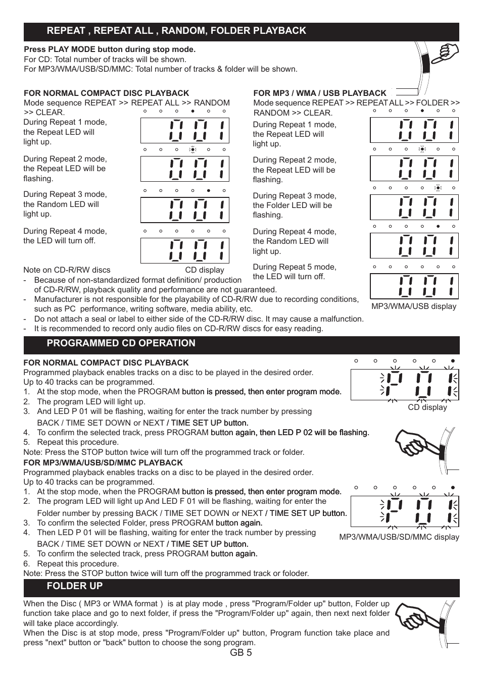 Lenco MMC-2900 User Manual | Page 7 / 8