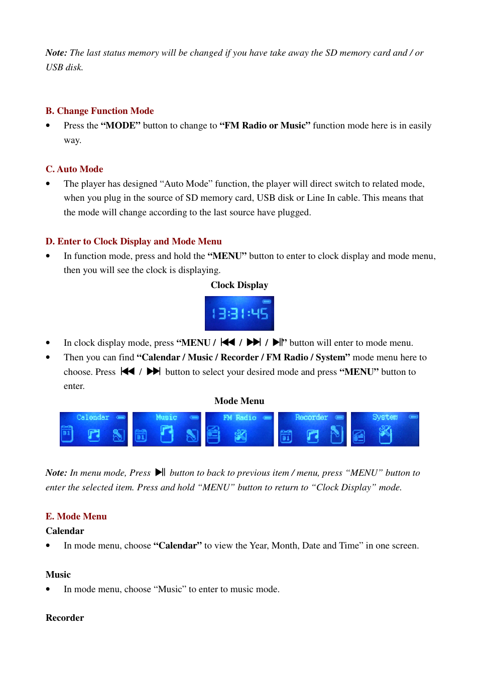 Lenco MMS-201 User Manual | Page 5 / 15