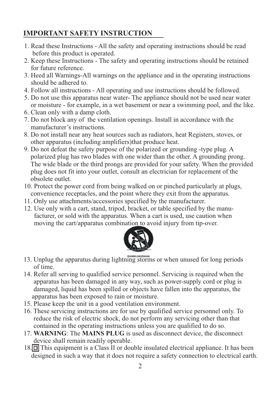 Lenco MN-002 User Manual | Page 3 / 15