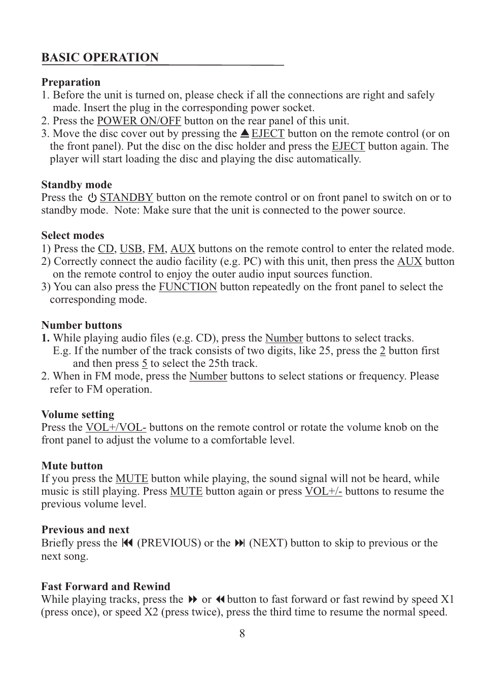 Lenco MN-002 User Manual | Page 9 / 15