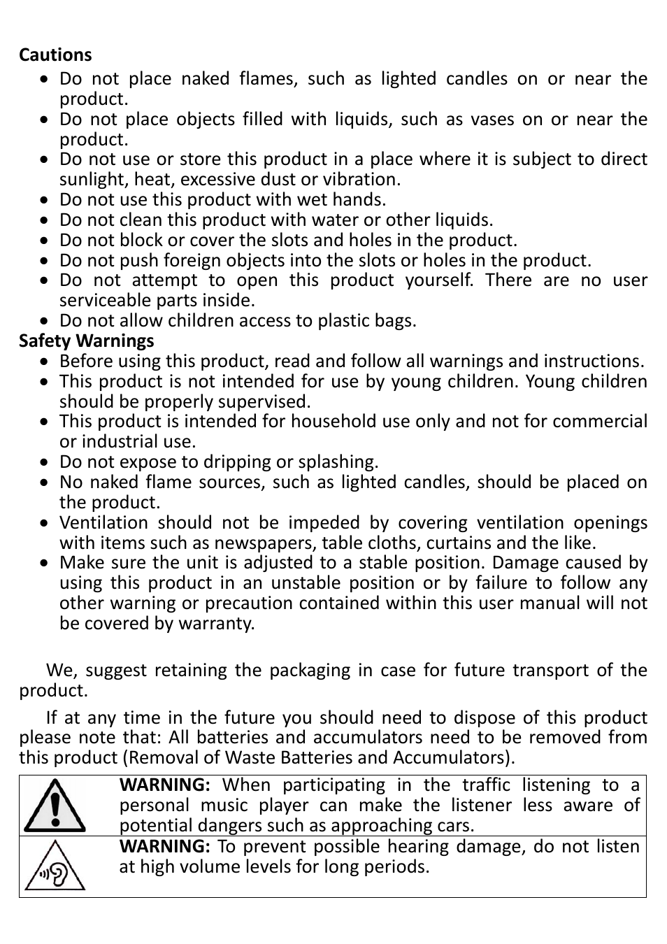 Lenco MP3 Sportwatch-100 User Manual | Page 2 / 26