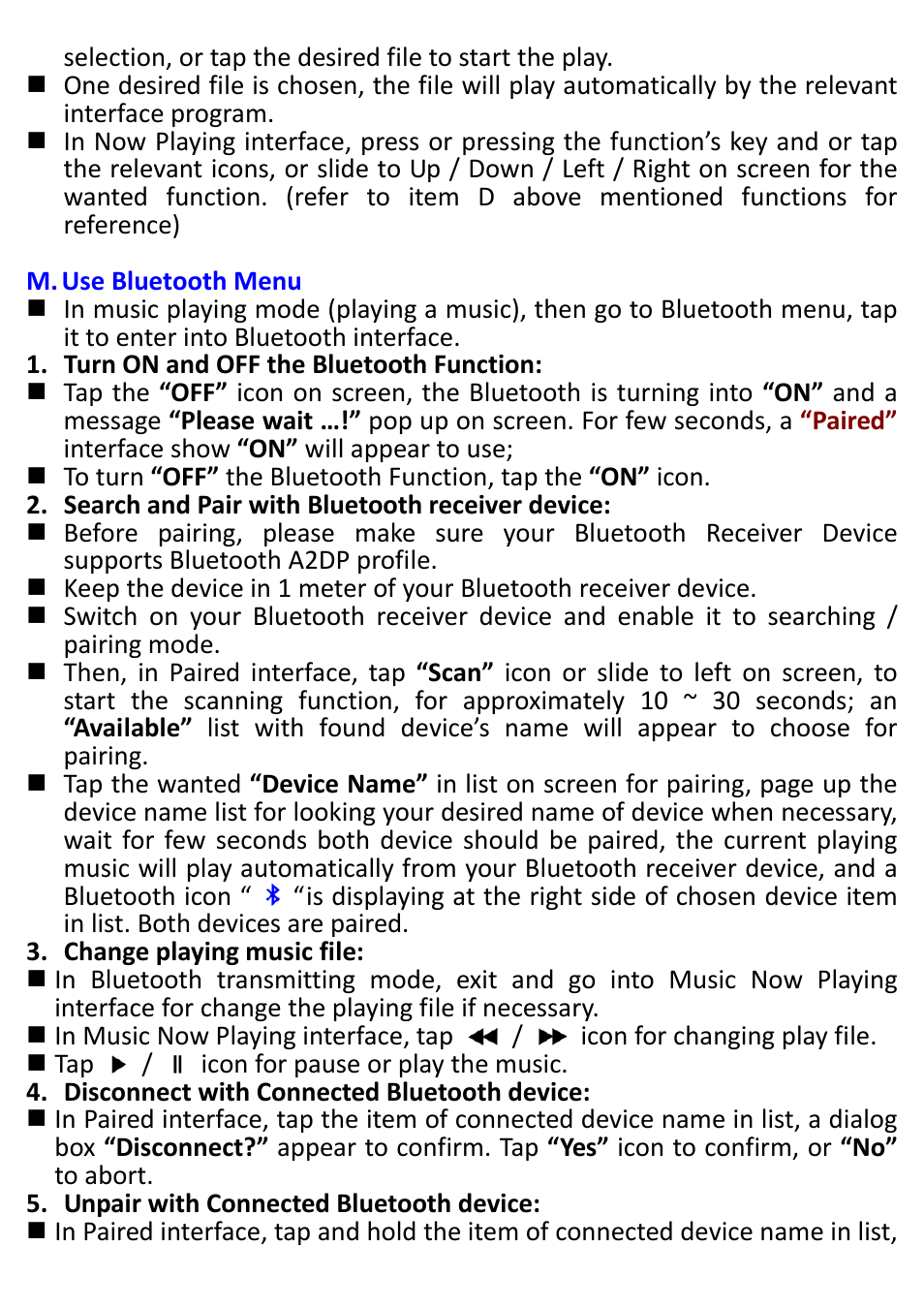 Lenco MP3 Sportwatch-100 User Manual | Page 20 / 26