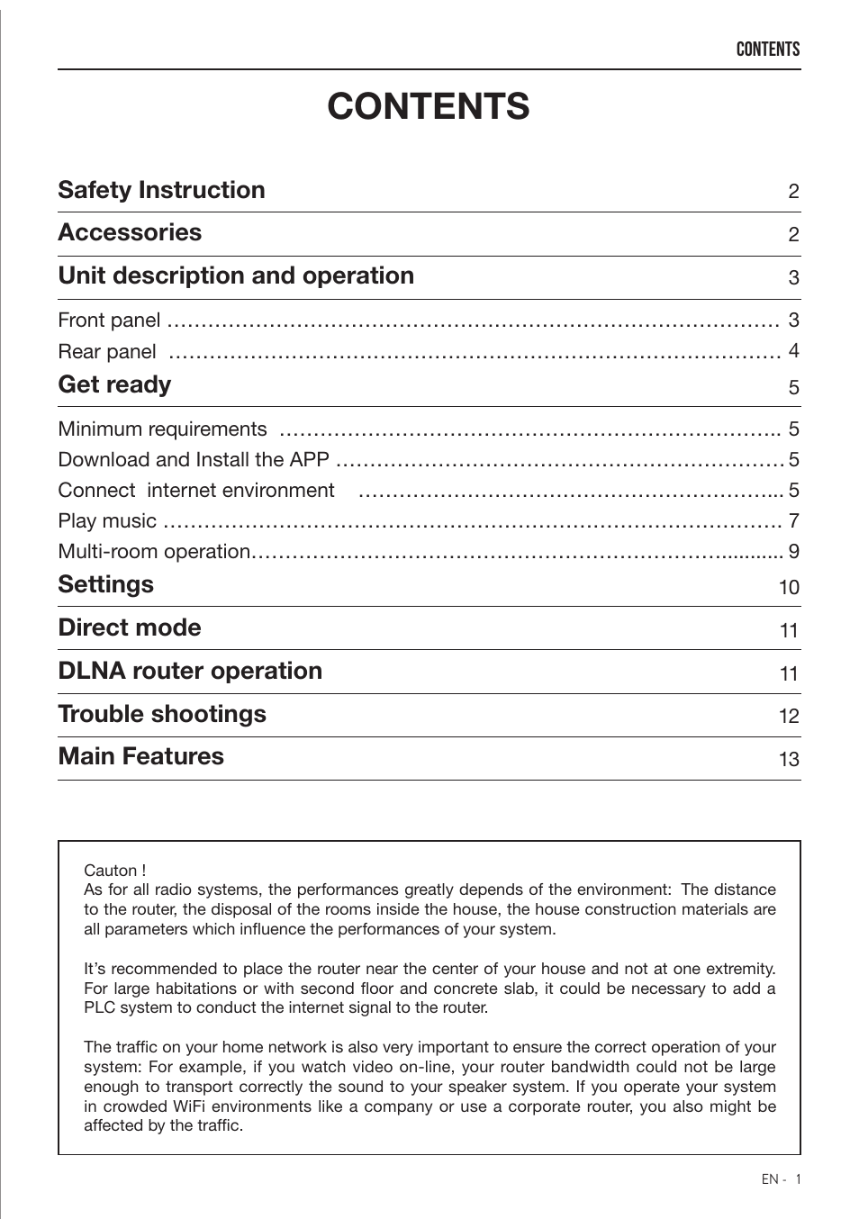 Lenco Playconnect User Manual | Page 2 / 10