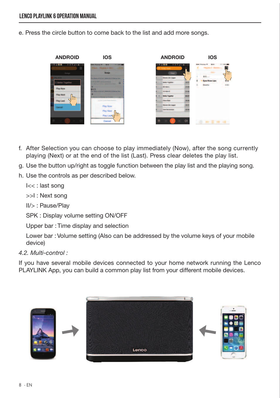 Lenco Playlink-6 User Manual | Page 9 / 17