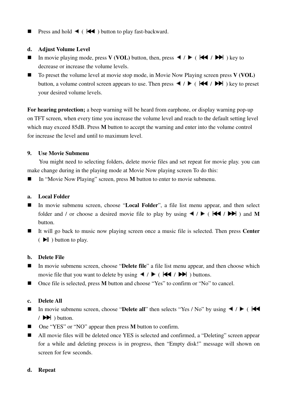 Lenco PODO-151 User Manual | Page 11 / 25