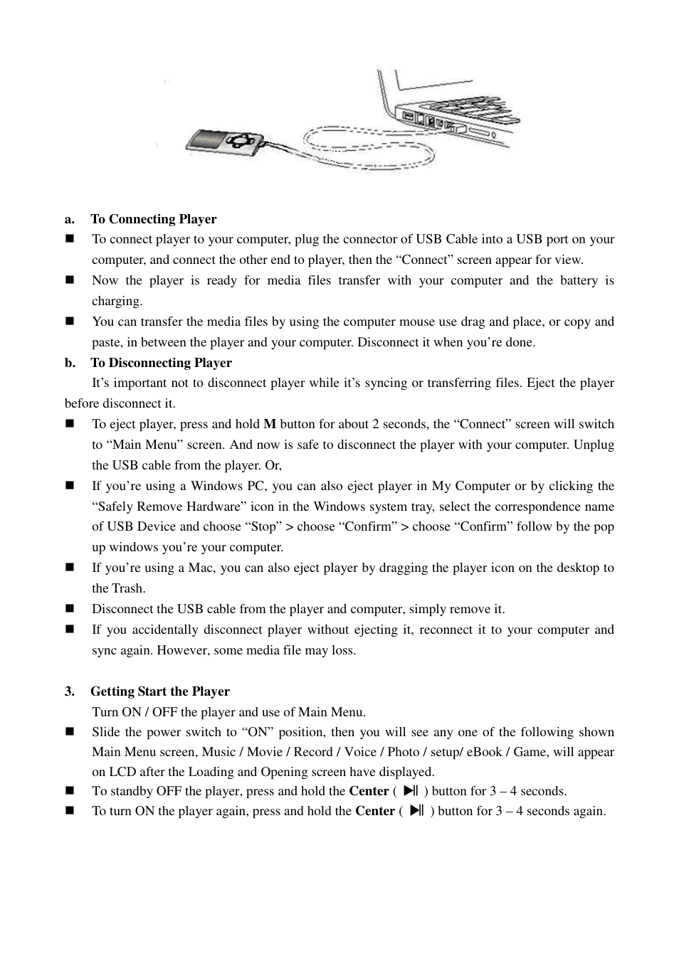 Lenco PODO-151 User Manual | Page 5 / 25