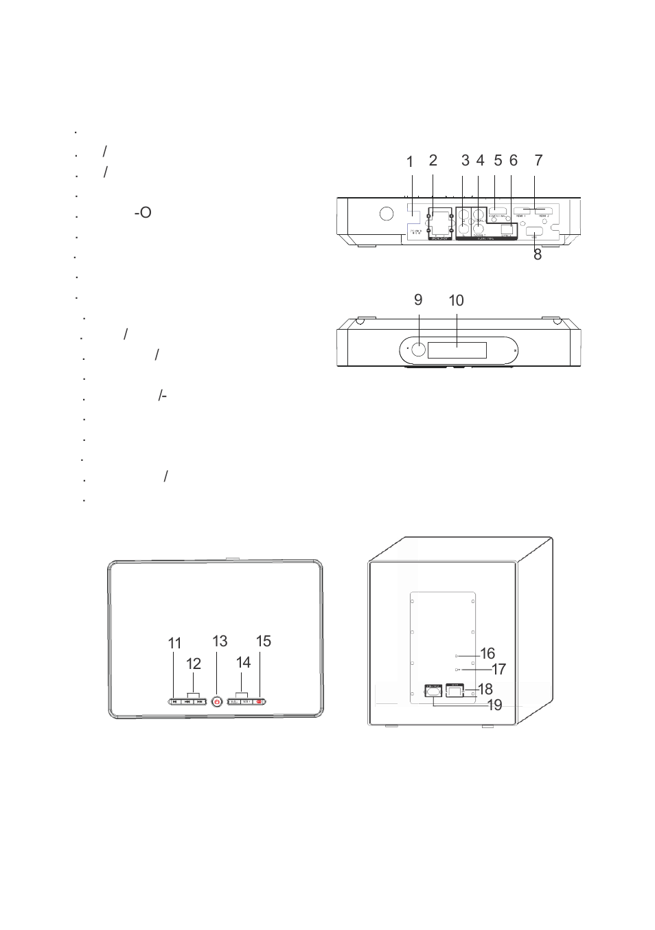 C. outlook and controls panels | Lenco SB-0160 User Manual | Page 6 / 17