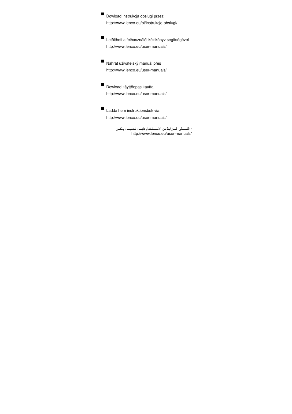 Lenco SCD-1000 User Manual | Page 20 / 30