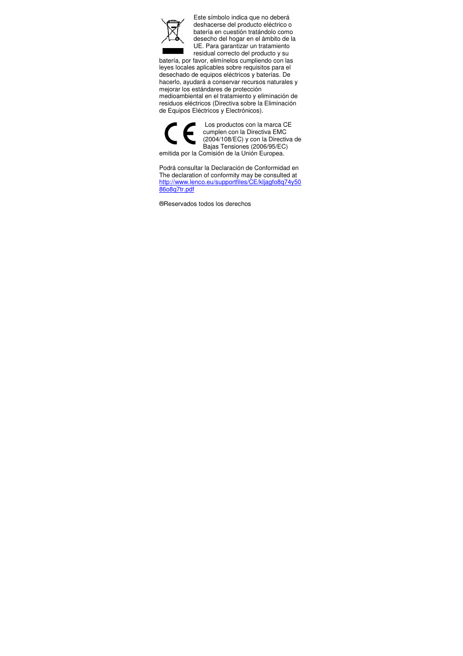 Lenco SCD-1000 User Manual | Page 30 / 30