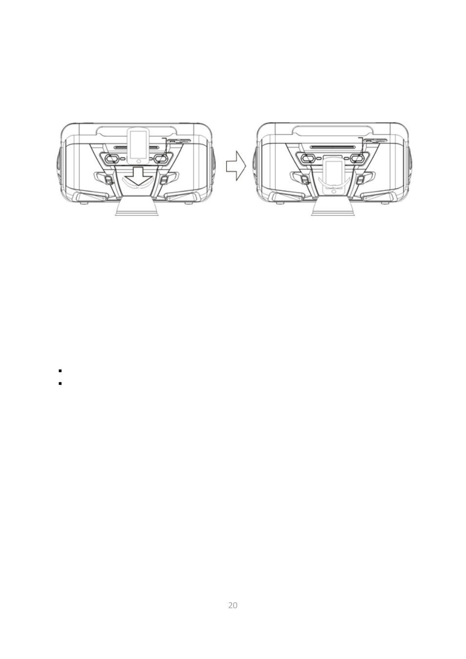 Advanced, Using the storage compartment, Setting the equalizer | Setting the bass boost, Maintenance of the device | Lenco SCD-2000 BT User Manual | Page 20 / 28