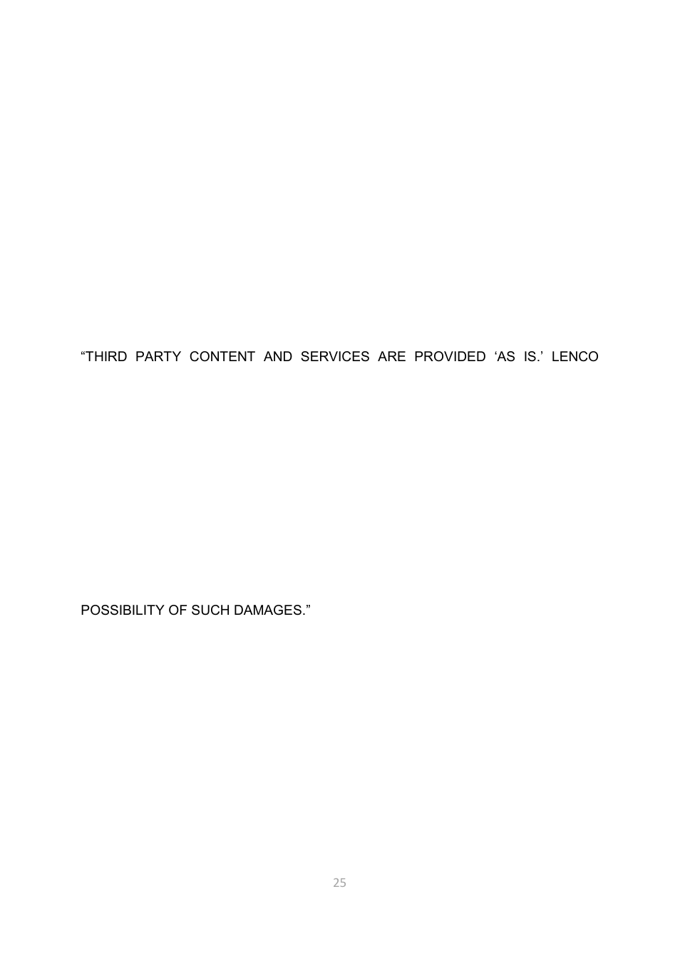 Do not distribute copyrighted material, Disclaimer | Lenco SCD-2000 BT User Manual | Page 25 / 28