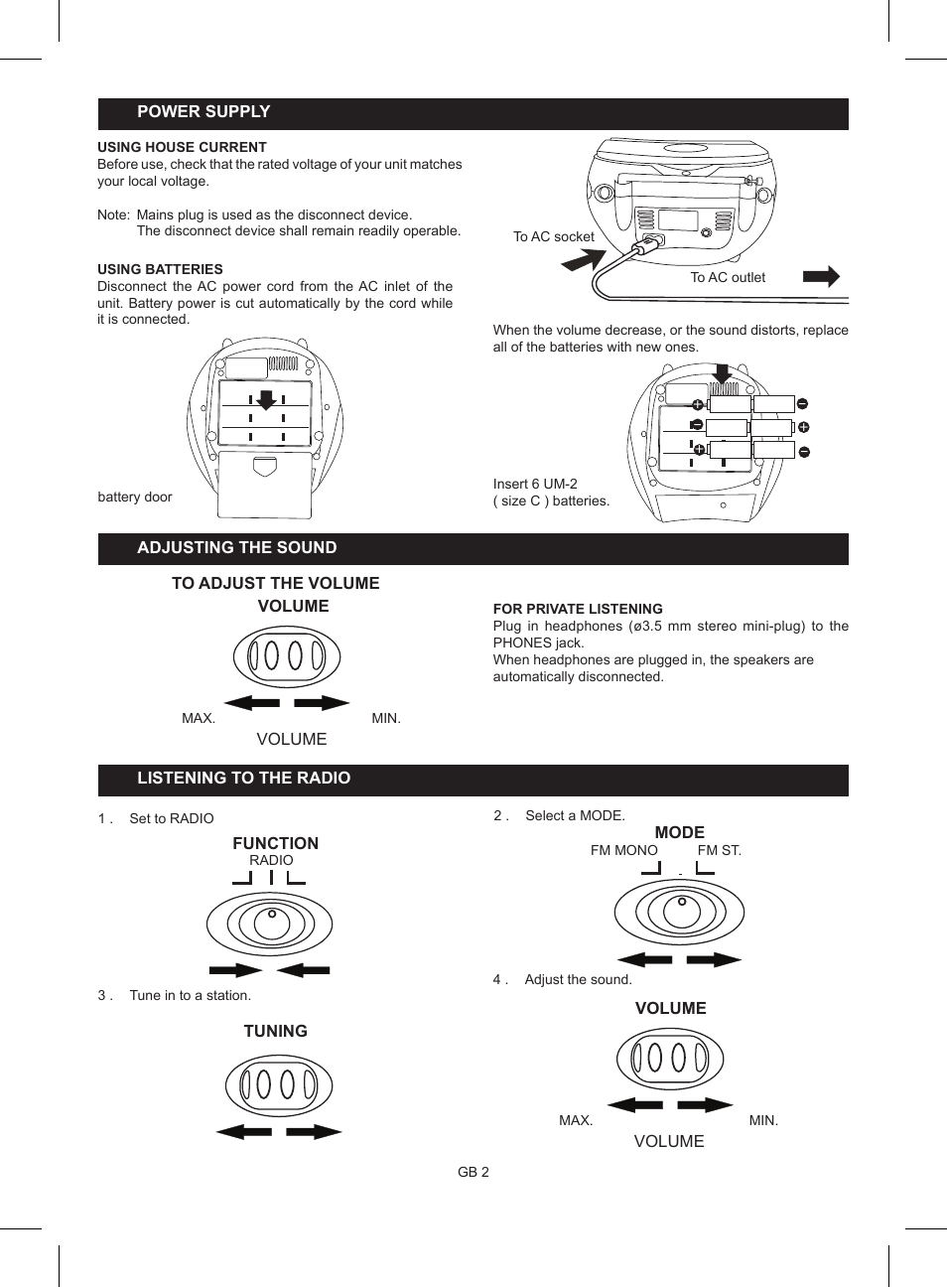 Lenco SCD-26 User Manual | Page 4 / 8