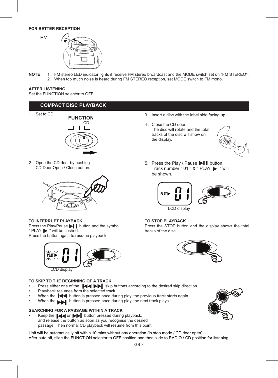 Lenco SCD-26 User Manual | Page 5 / 8