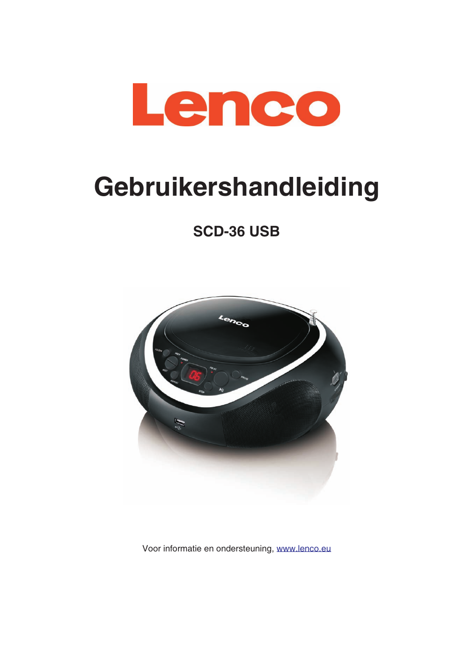 Gebruikershandleiding | Lenco SCD-36 USB User Manual | Page 23 / 57