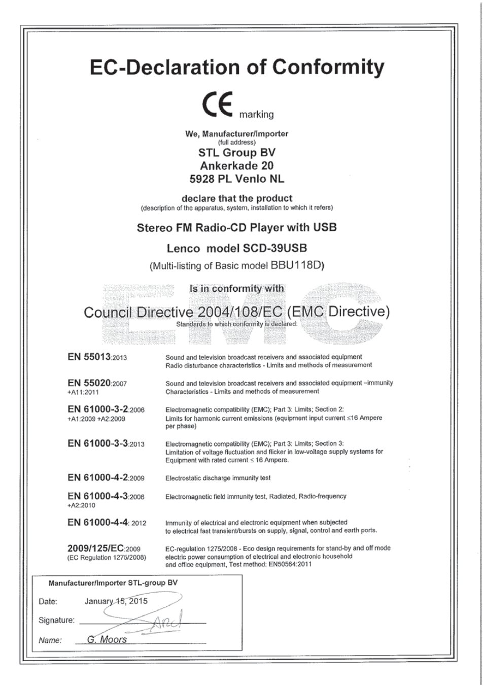 Lenco SCD-39 USB User Manual | Page 51 / 52