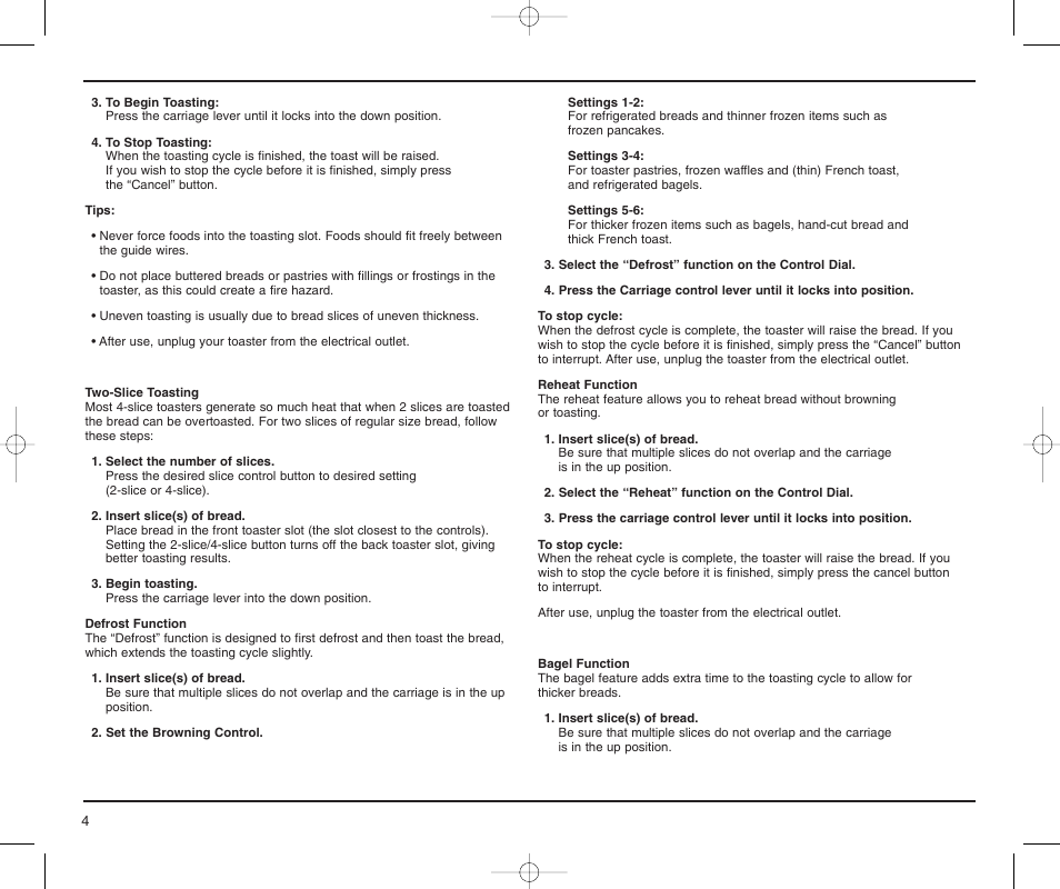 Cuisinart CPT-65M User Manual | Page 4 / 9