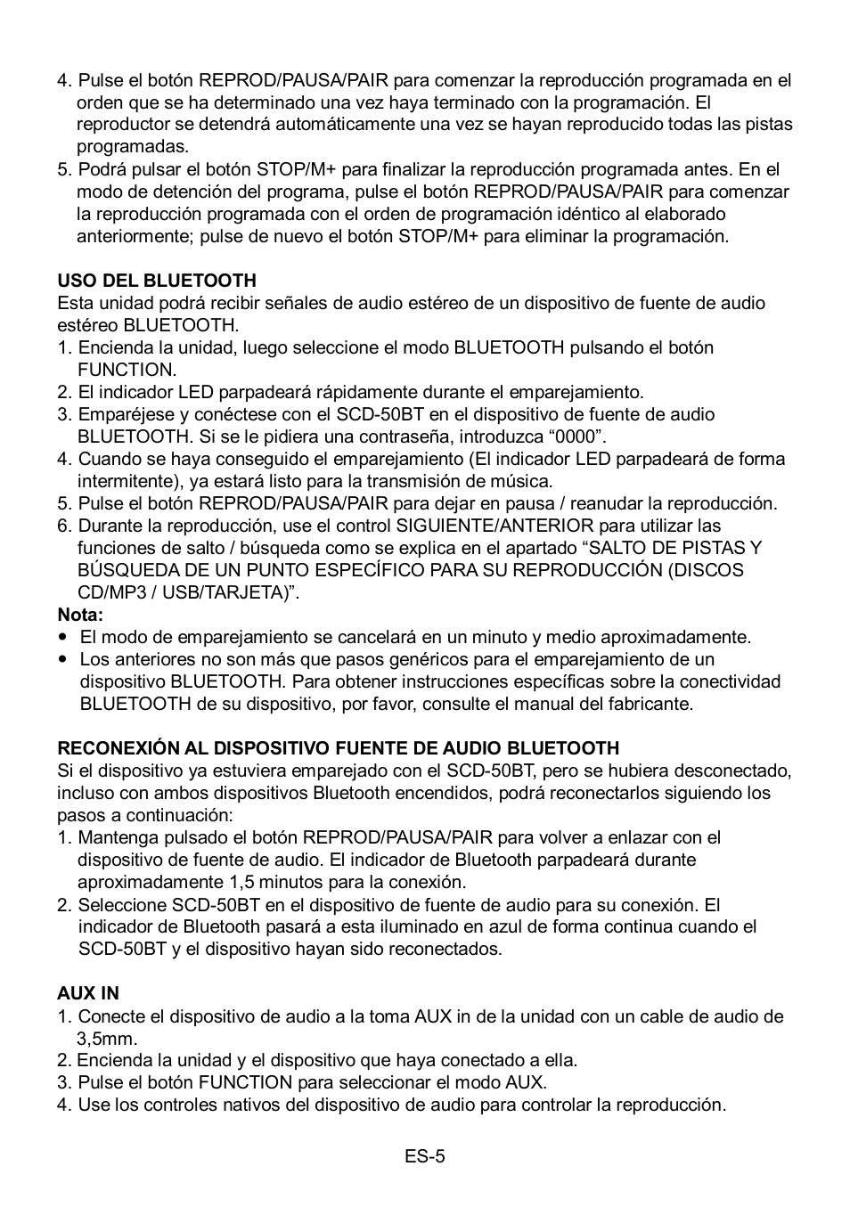 Lenco SCD-50BT User Manual | Page 14 / 44