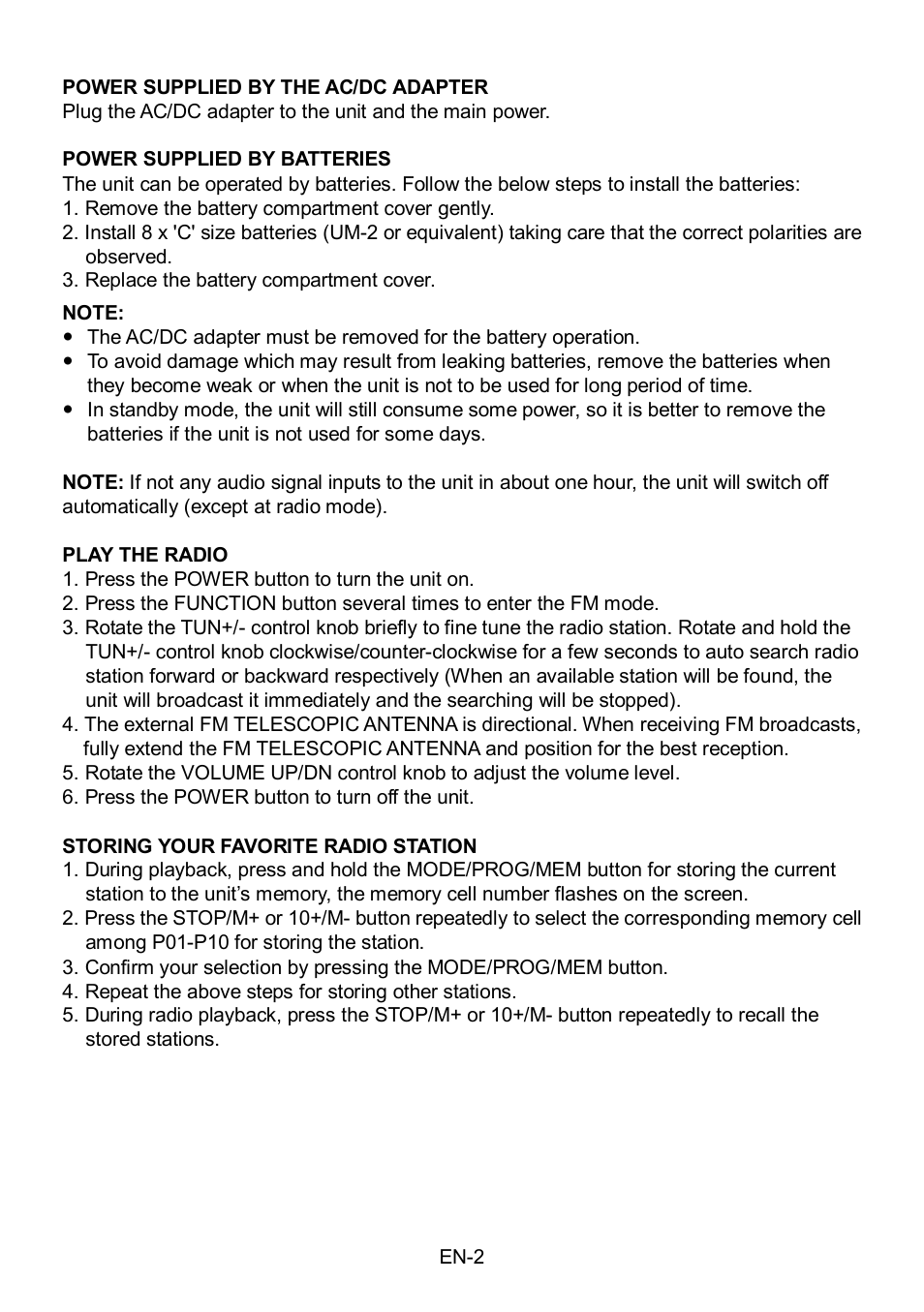 Lenco SCD-50BT User Manual | Page 3 / 44