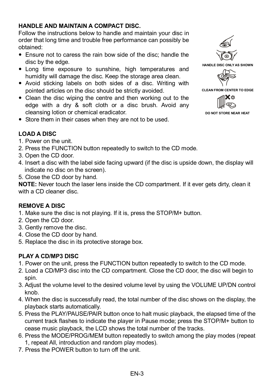 Lenco SCD-50BT User Manual | Page 4 / 44